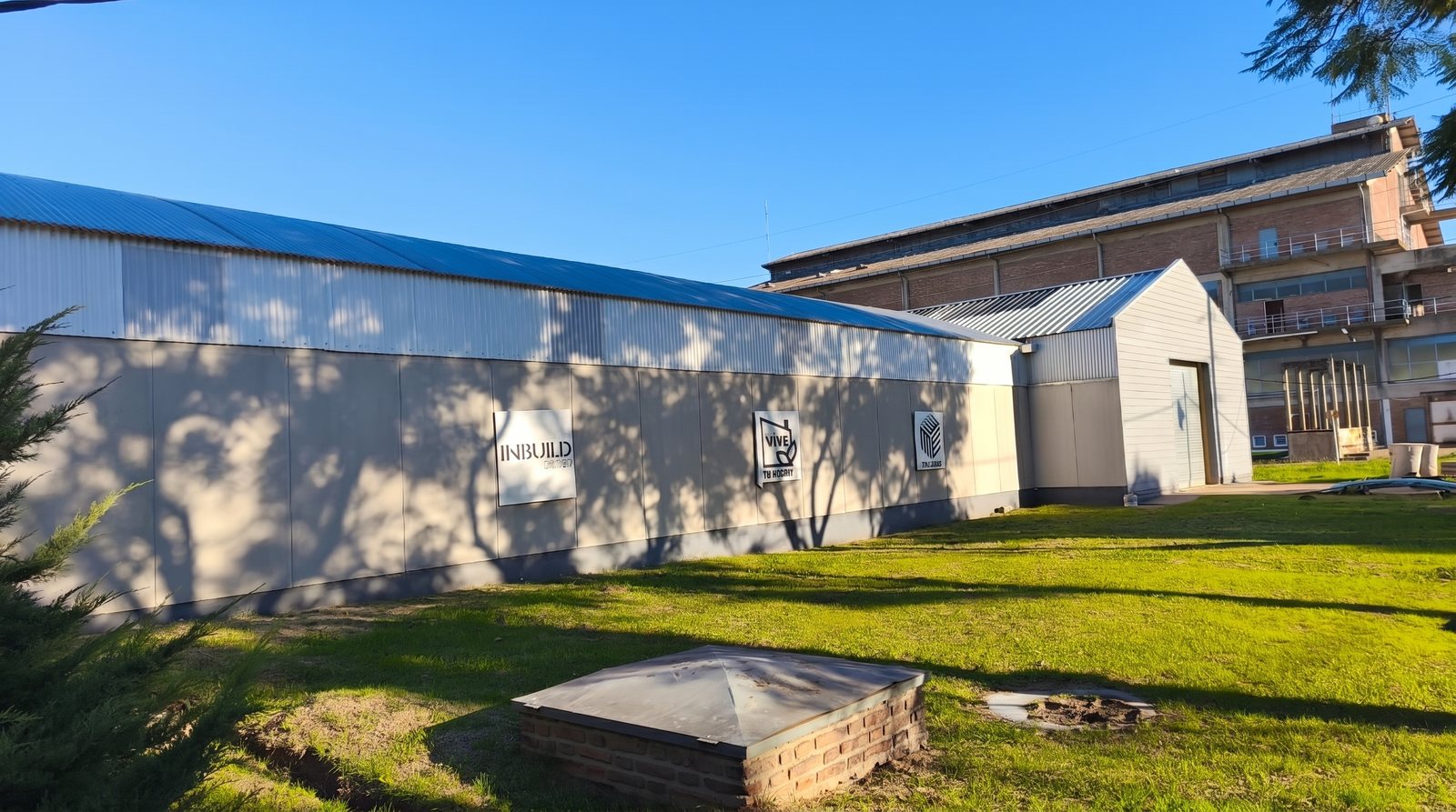 Planta de fabricación Inbuild — exterior, Parque Industrial Zárate